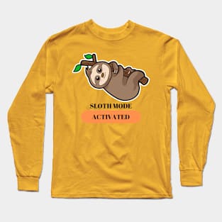 Lazy in the tree Long Sleeve T-Shirt